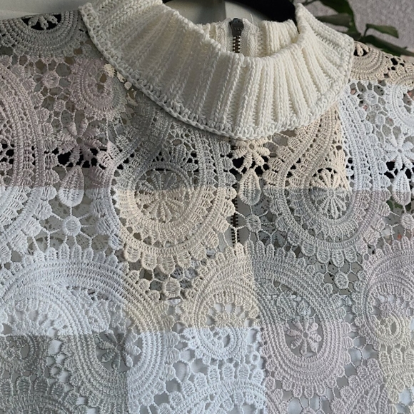 New Sea New York patchwork lace dress - Picture 3 of 7